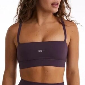 Set active SET TOP AND BOTTOM IN PURPLE xs AMAZING CONDITION